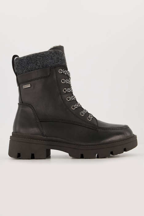 Schnür-Boots, Jana Shoes, recycelt, Weite H