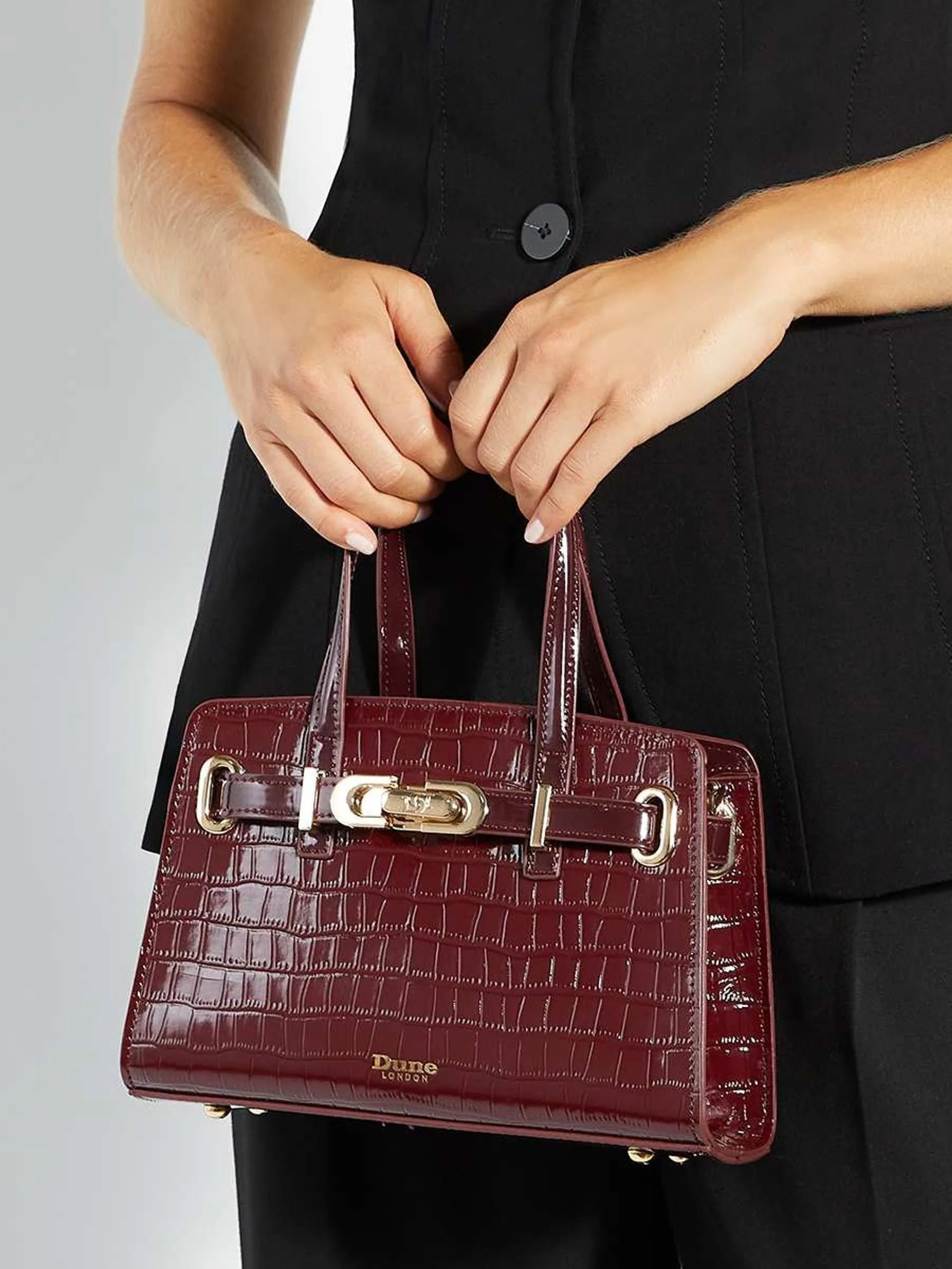 Dune London Dinkydefine Mini Belted Tote