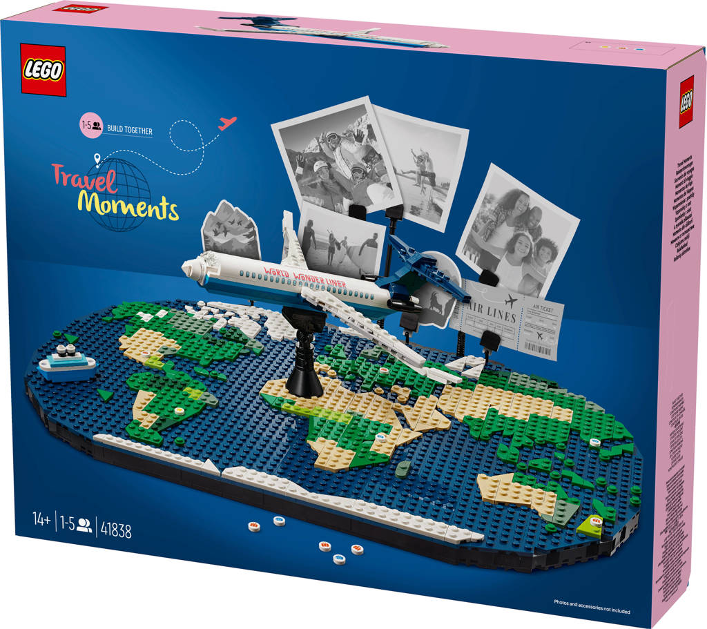 Geweldige editie van LEGOFamily Vakantieherinneringen Bouwpakket voor Volwassenen en Tieners 41838