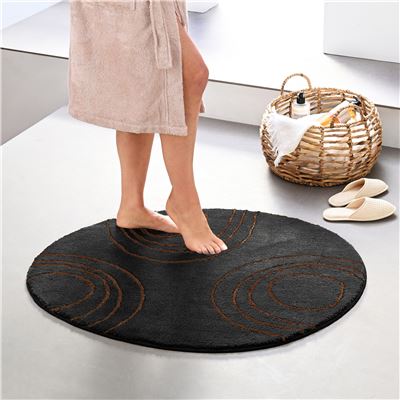 Tapis de bain spirales