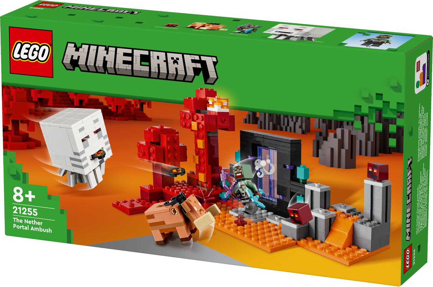 LEGO Minecraft - Baghold ved Nether-portalen (21255)