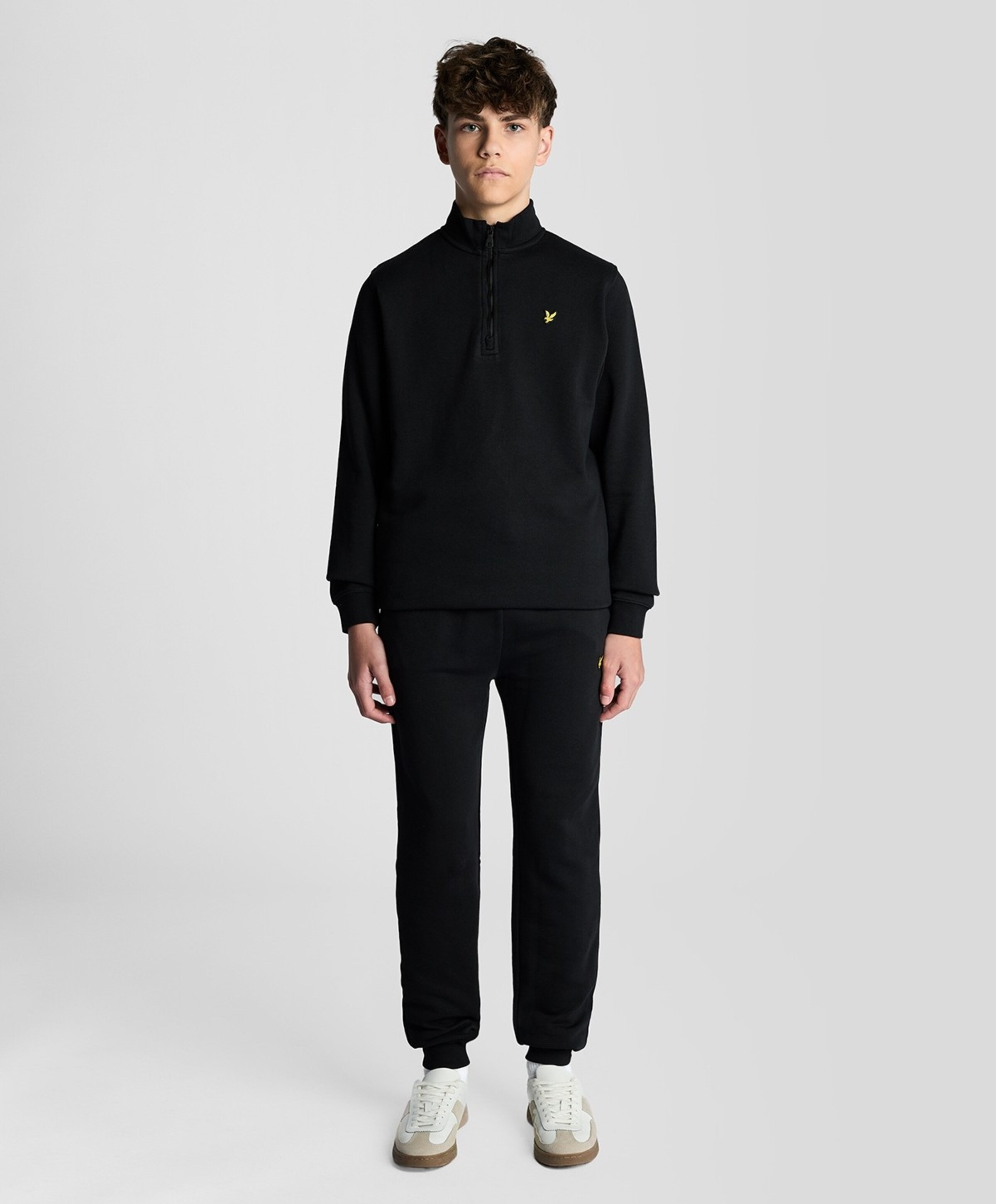 Lyle & Scott Jongens sweater zwart