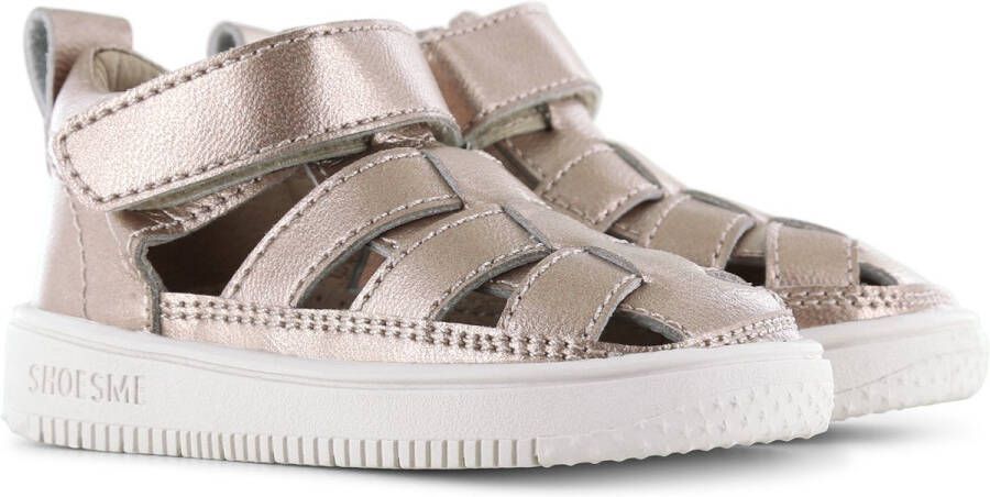 Shoesme Roségouden Sandaaltje Sandalen Kind Meisjes Rose Gold Microleer
