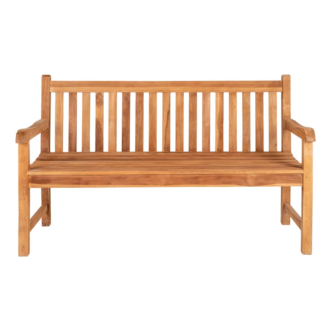 Cabo tuinbank, 150 cm breed, natuurlijke afwerking. 150 x 54 x 92 cm