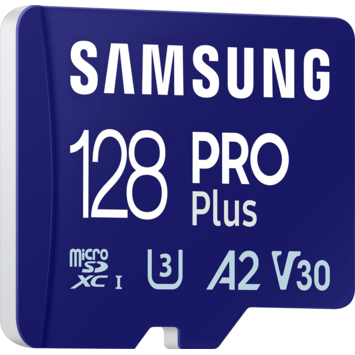 Samsung Pro Plus Micro SD-Kaart Incl. SD-Adapter 128 GB