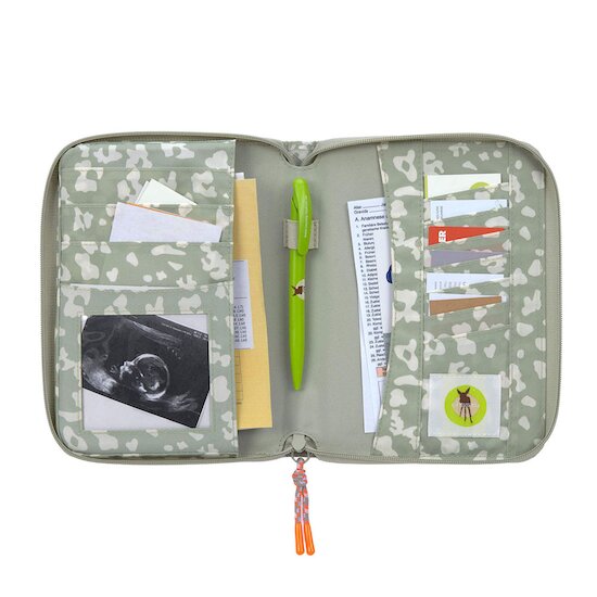 Pochette carnet de santé   Leo kaki clair        de               Lässig