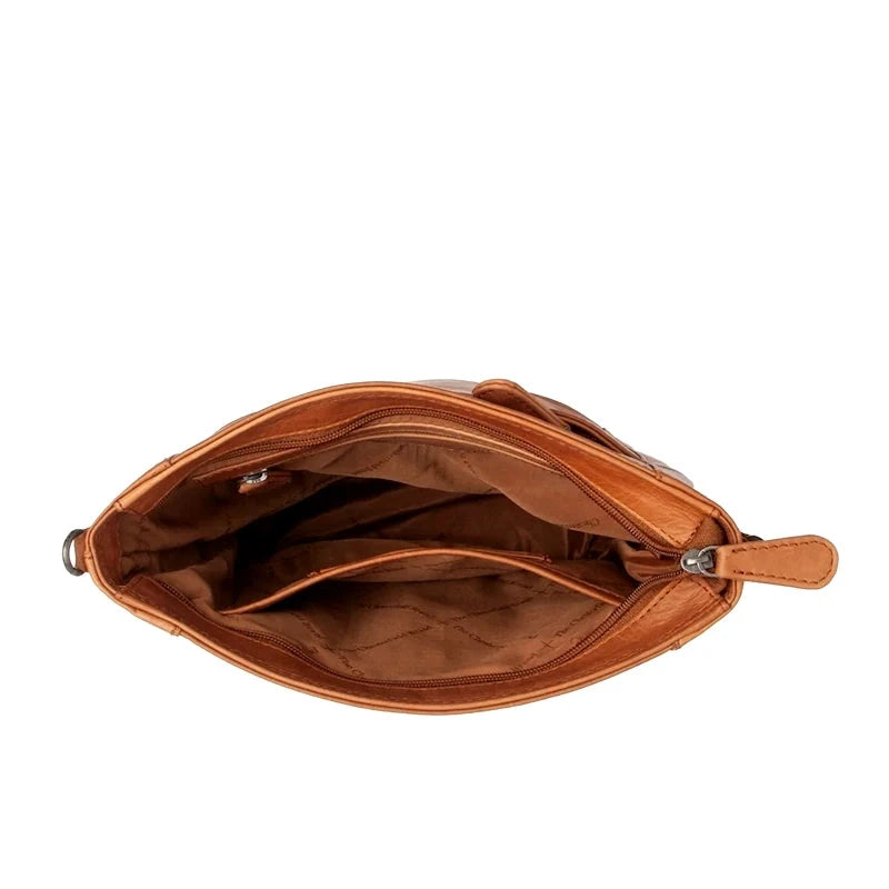 Chesterfield Brand Moore Schoudertas Cognac