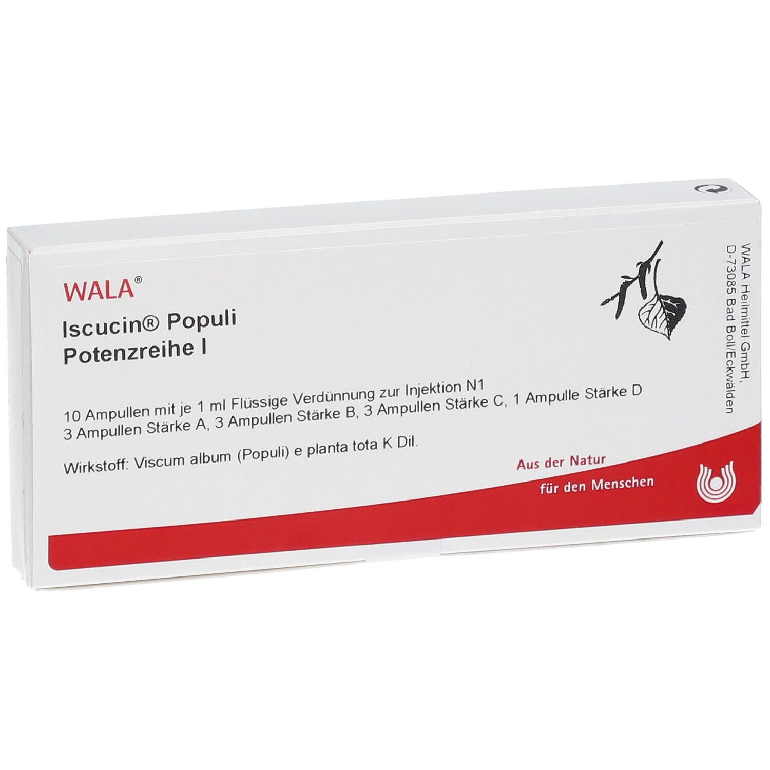WALA® Iscucin Populi Potenzreihe I Amp.