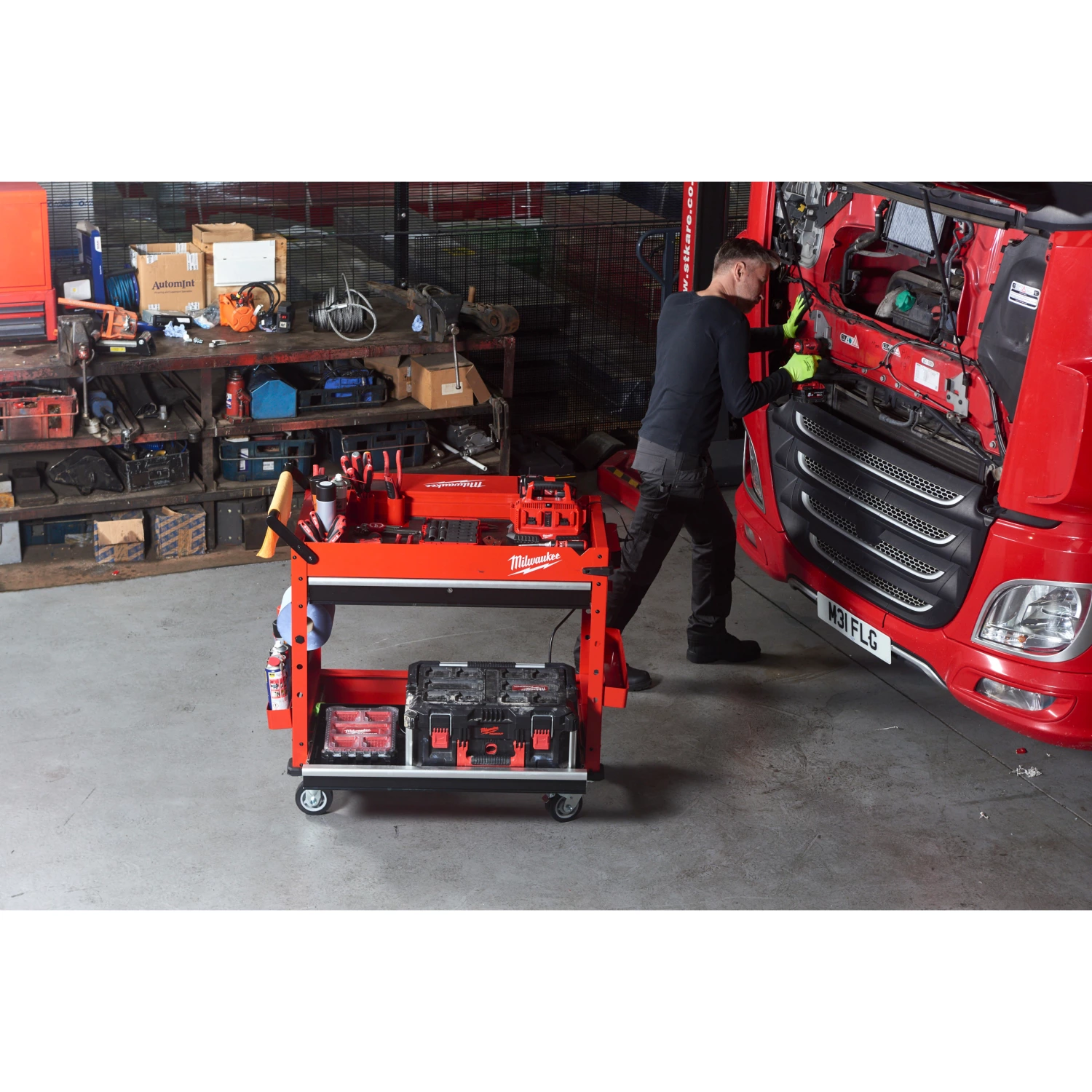 Milwaukee 4932478856 Stalen gereedschapswagen - 40˝ / 102 cm