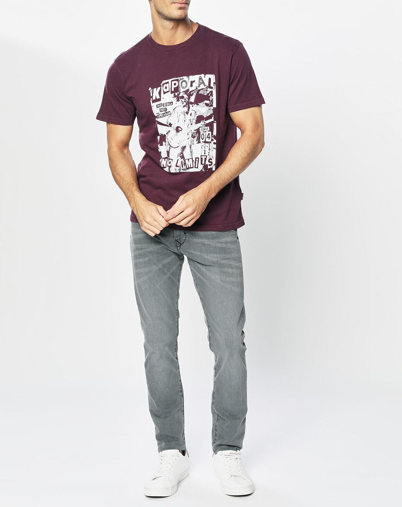 Kaporal 5 Jean Skinny Dadas gris