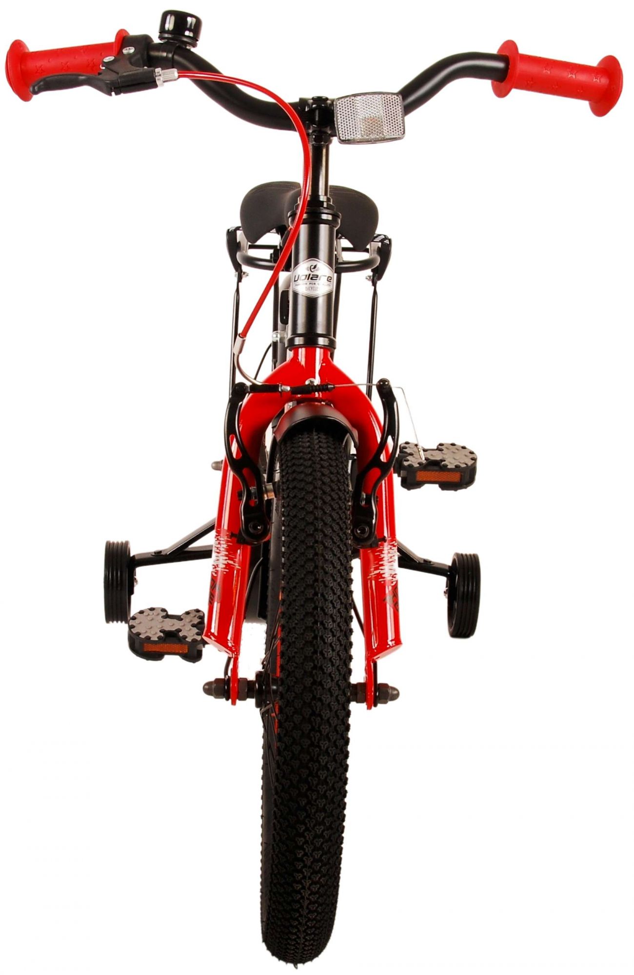 Kinderfahrrad Thombike für Jungen 16 Zoll Kinderrad in Schwarz Rot