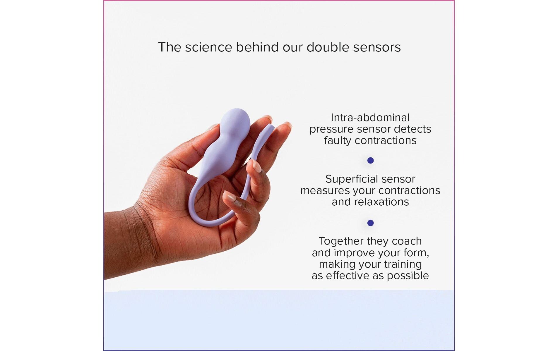 Kegelübungstrainer, Flieder<br>Kegel-Trainer für einen stärkeren Beckenboden