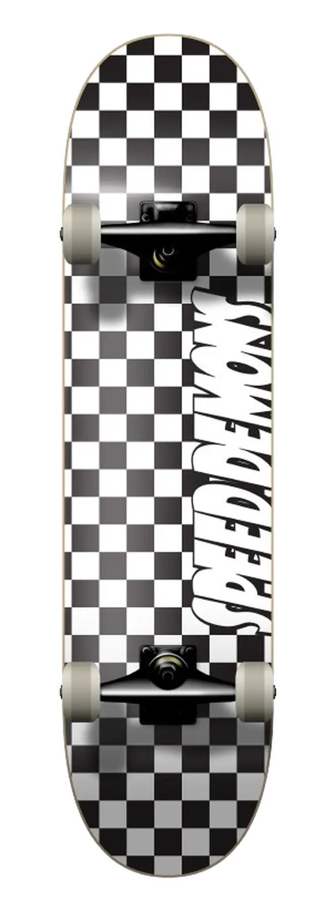 Speed Demons Checkers Soft Top Komplet Skateboard - Børn Skateboards