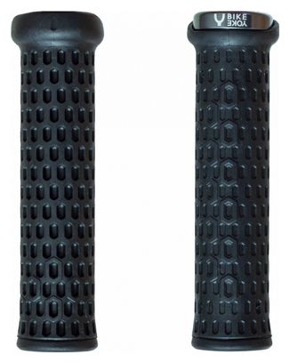 Paire de Grips Bike Yoke Grippy Noir