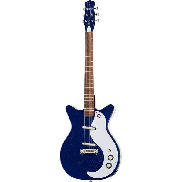 Danelectro 59M NOS+ Blue Metalflake 60th