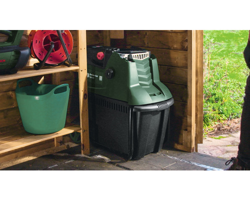 BOSCH AXT 25 TC turbinehakselaar inclusief handschoenen en 25m verlengkabel
