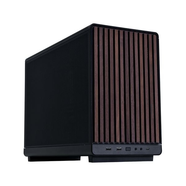 Lian Li Micro-ATX x Dan Cases A3 Preta Madeira