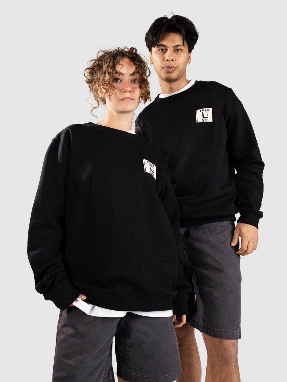 The Dudes Switch Classic Sweater black