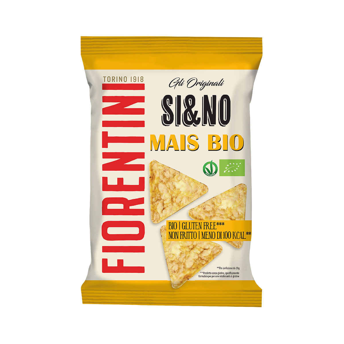 MINI GALETES FIORENTINI MILHO E SAL BIO 20G