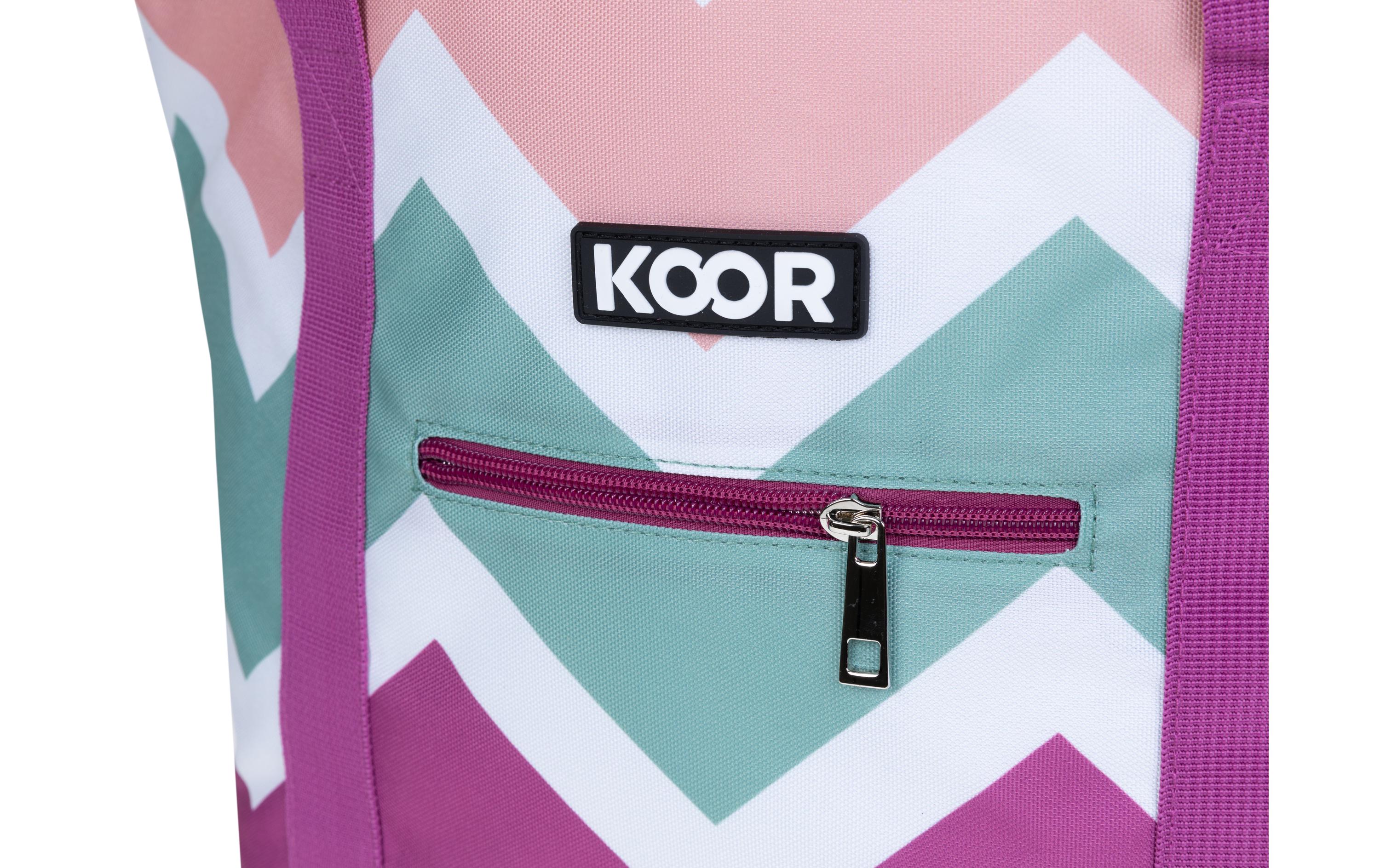Kühltasche Shopper MonteKühltasche mit Kühlelement in trendigen Farben