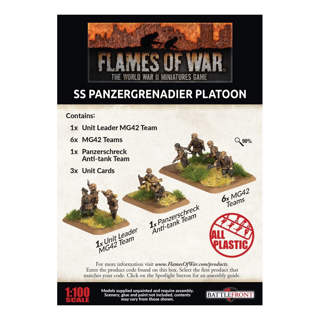 Flames of War - SS Panzergrenadier Platoon