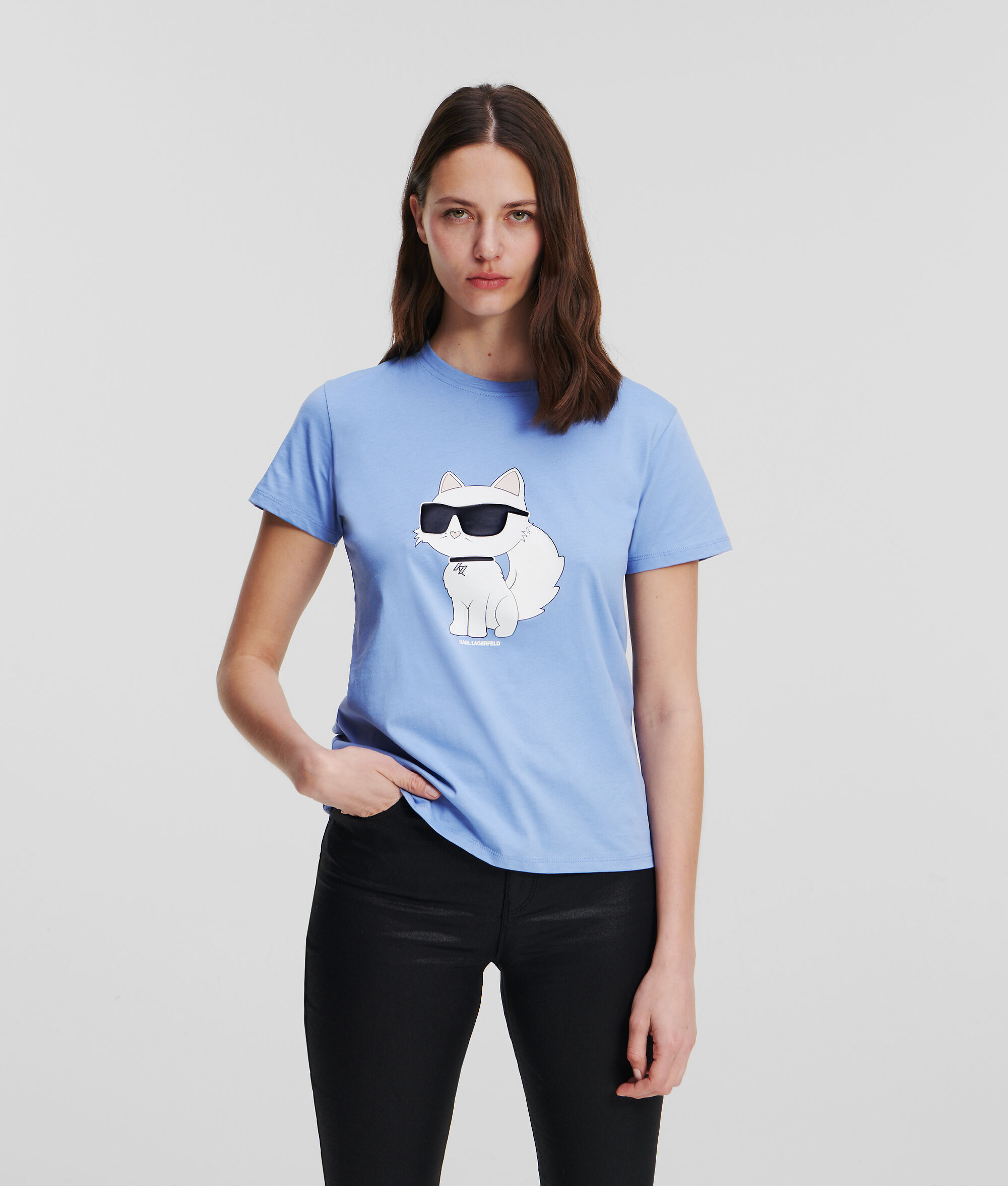 T-SHIRT CHOUPETTE KARL IKONIK