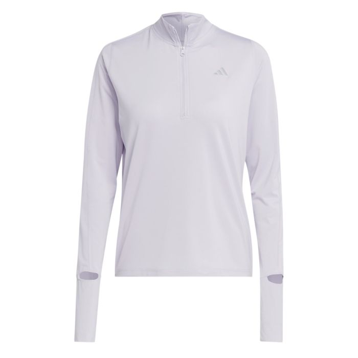 adidas Dame Jakker Fast 1/2 Zip Lilla