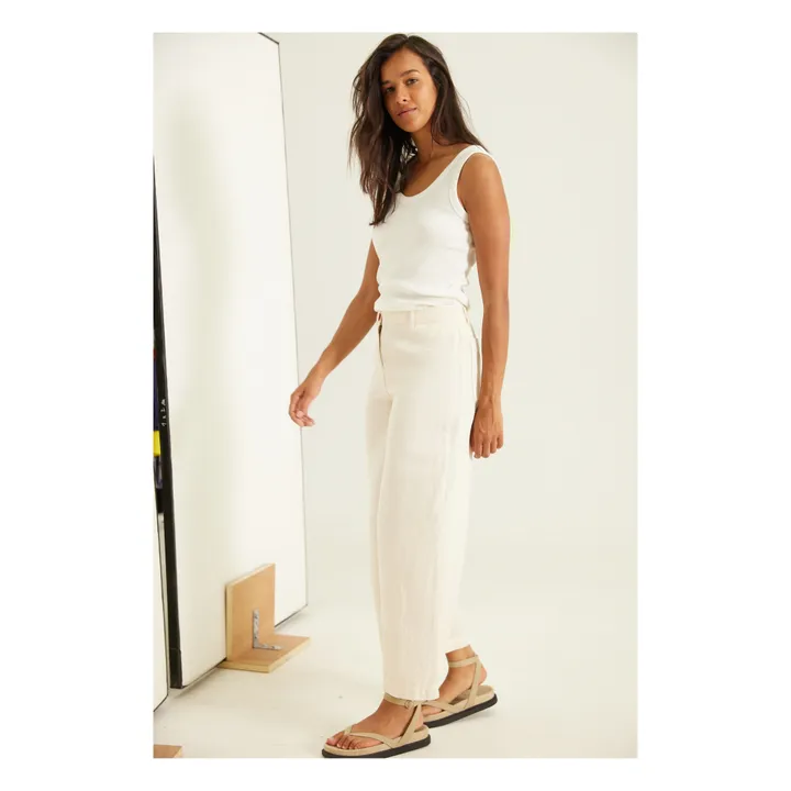Tinsels Pantalon Xulu Radio Lin | Ecru