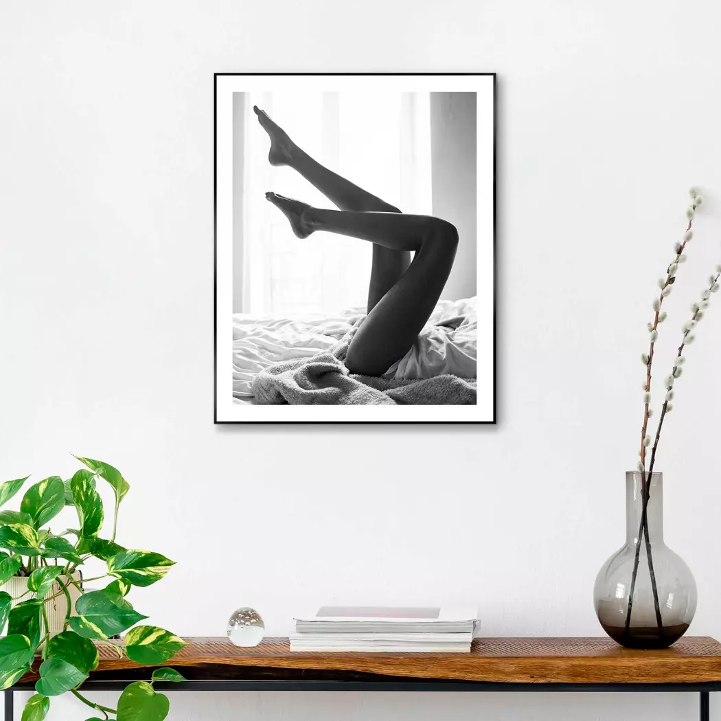 Wandbild 40 x 50 cm Legs Up