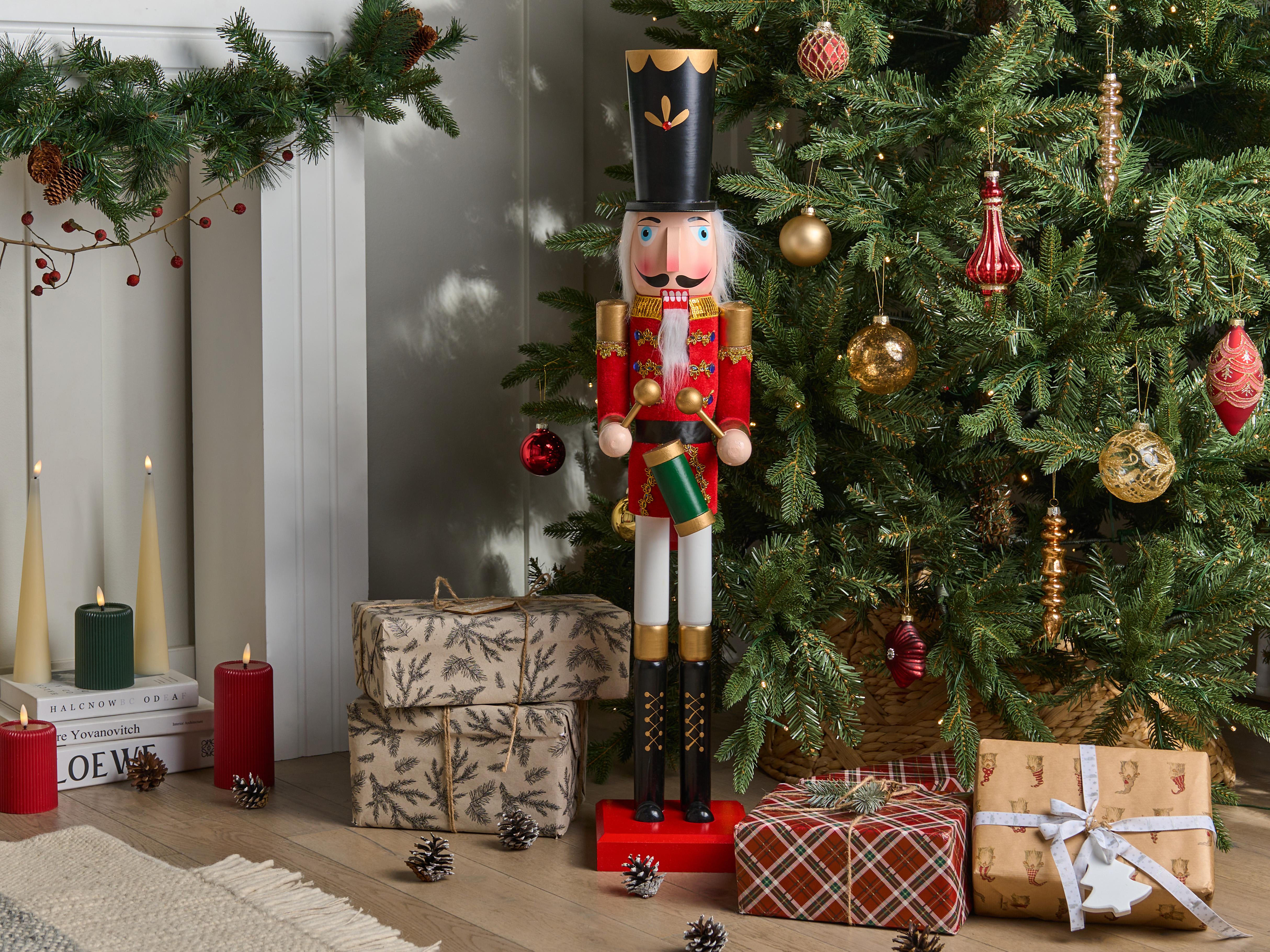 Figuur SVARTAN Notenkraker 90 cm Rood