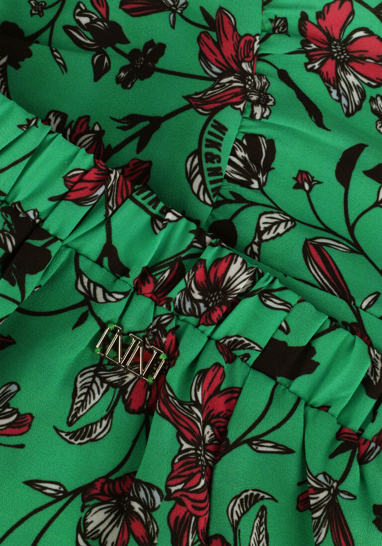 NIK & NIK groene nik & nik minirok volance skirt