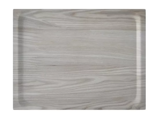 Table roulante pliante BAUHAUS, chariot de service 3 niveaux. Blanc