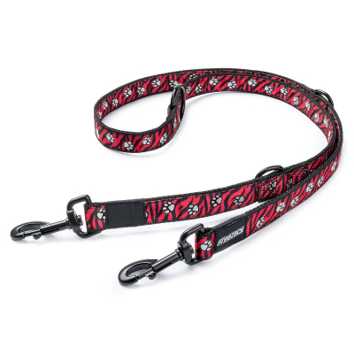 Freezack Alba reflektierend red paw Leine 180cm