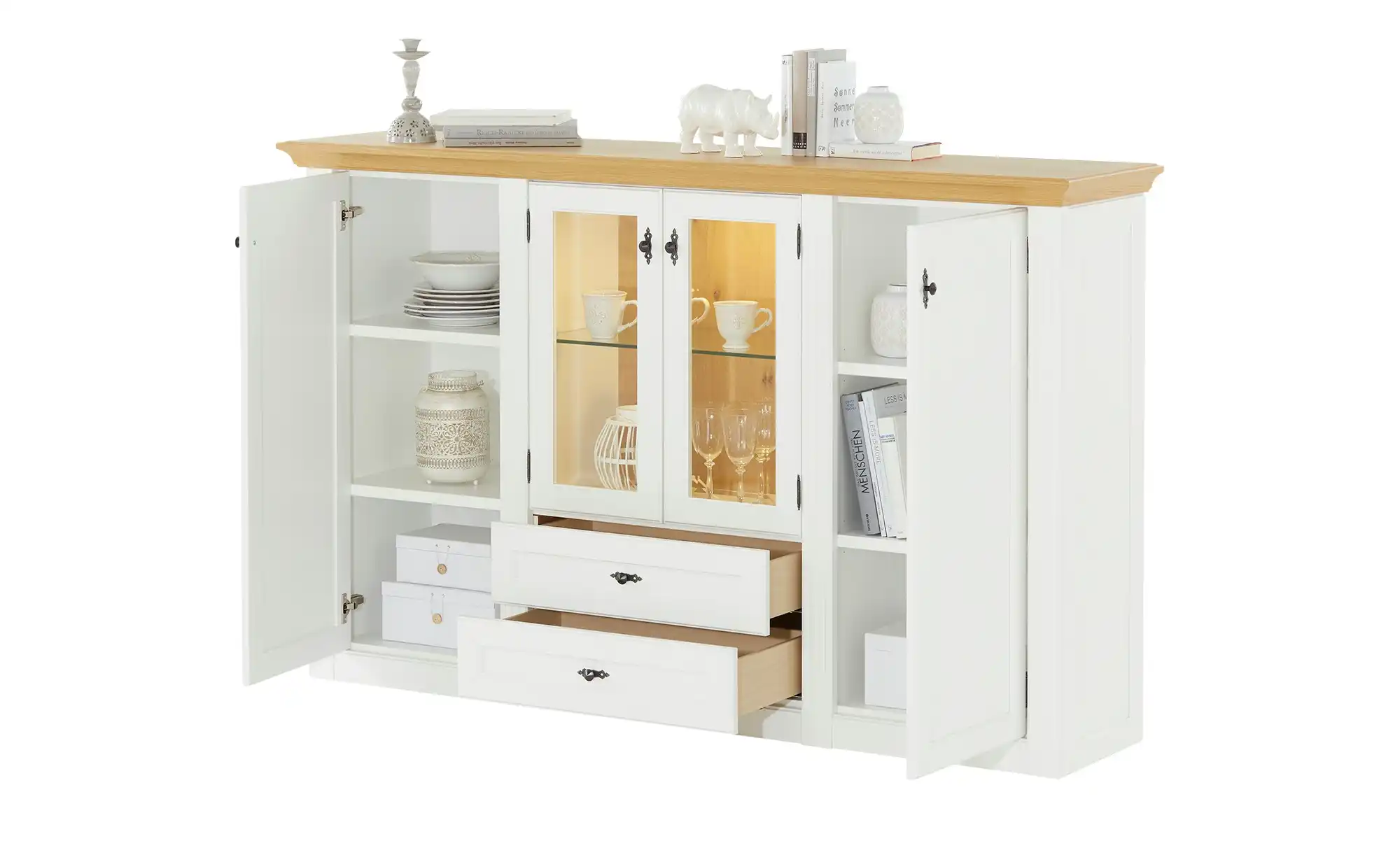 maison bleue LED-Beleuchtung Petit Chalet