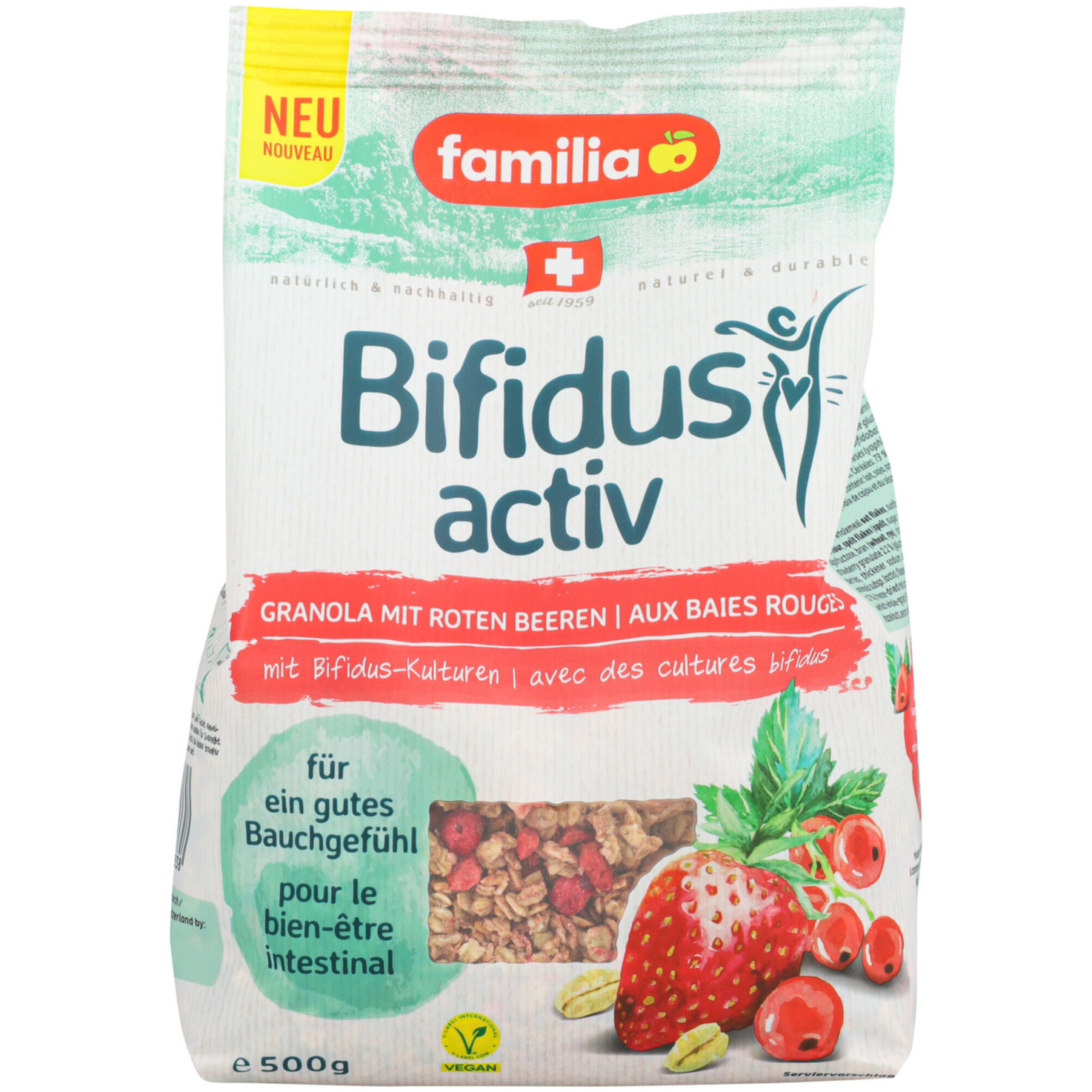 Familia Bifidus activ Granola Beeren