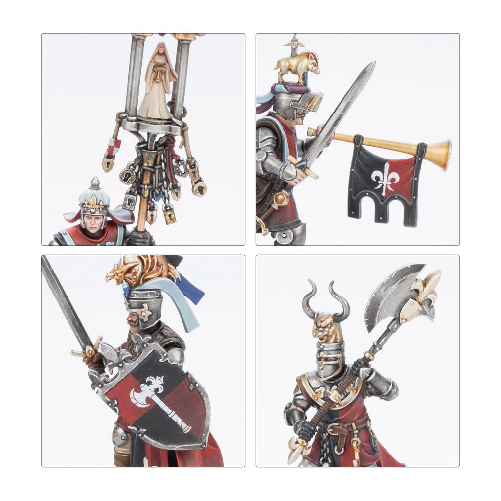 Warhammer - The Old World : Royaume de Bretonnie - Chevaliers du Royaume à Pied