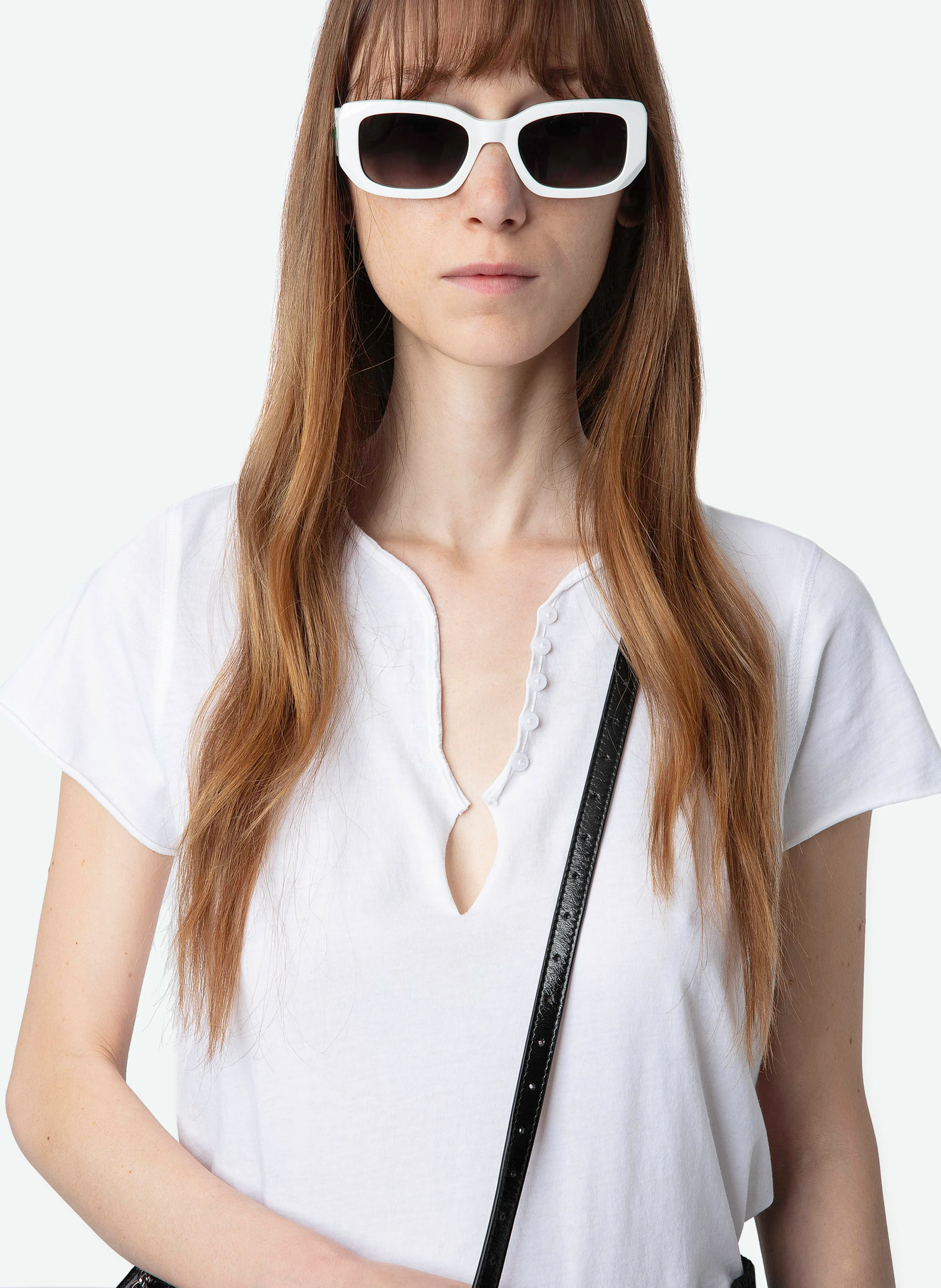 TUNI - Tee-shirt tunisien en coton bio| Blanc