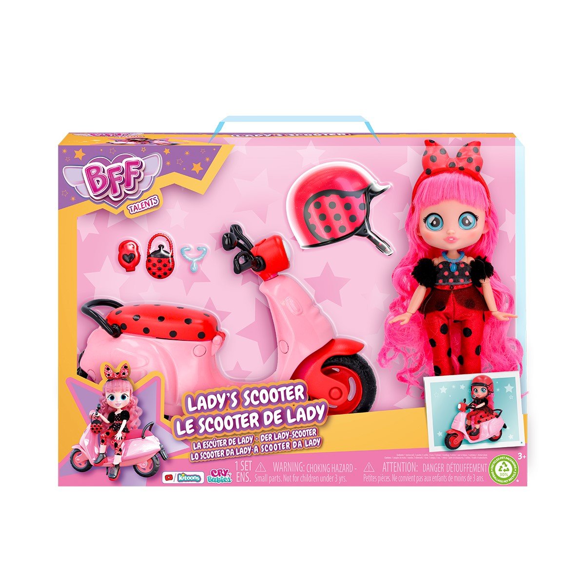 Cry Babies BFF - Lady's scooter
