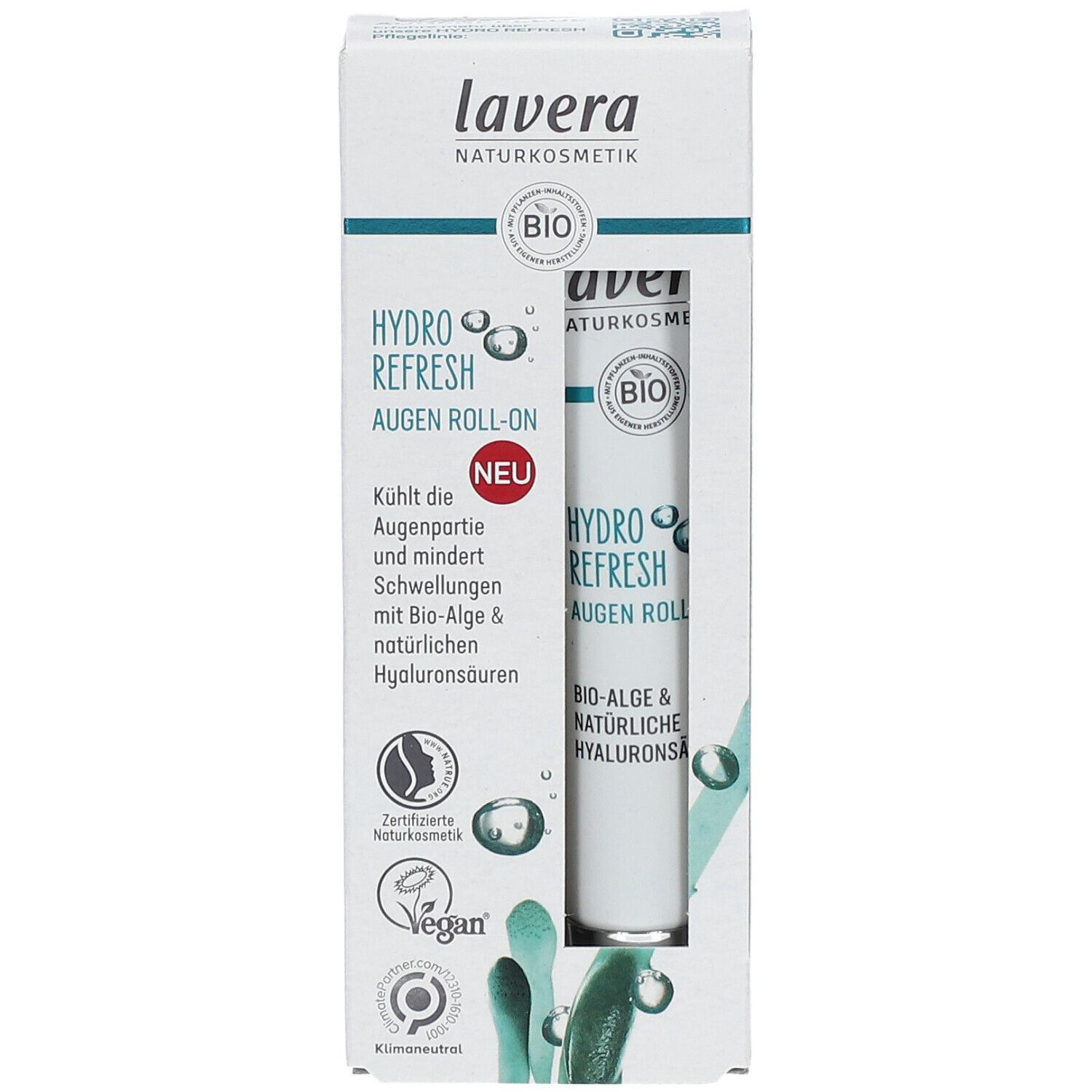 lavera HYDRO REFRESH AUGEN ROLL-ON