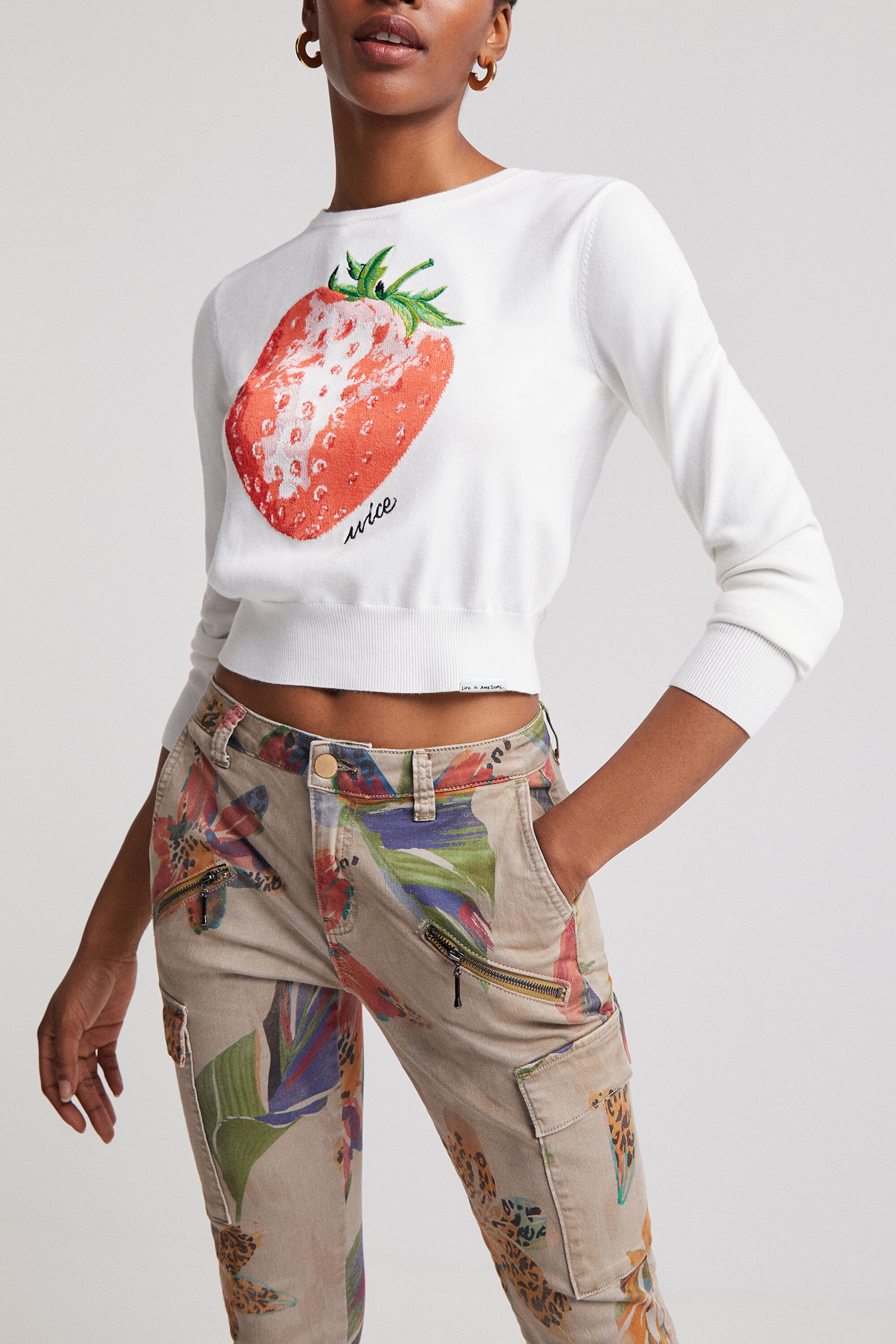 Pull court fraise