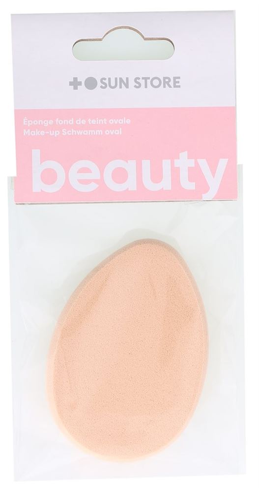 Sun Store Beauty Make-up Schwamm<br>1 Stück, Beutel, oval 100% vegan