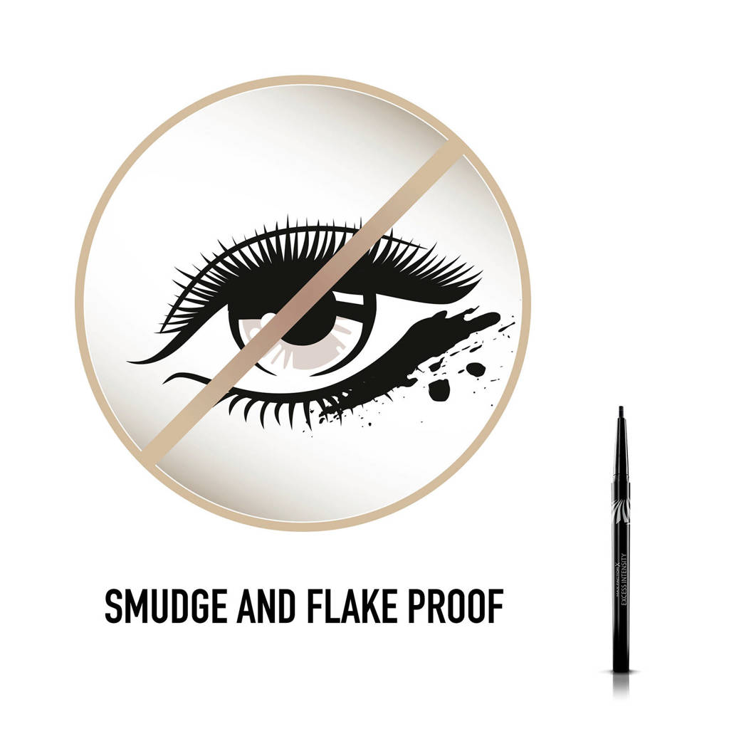 Mooie kleurExcess Intensity Longwear Eyeliner - 004 Excessive Charcoal