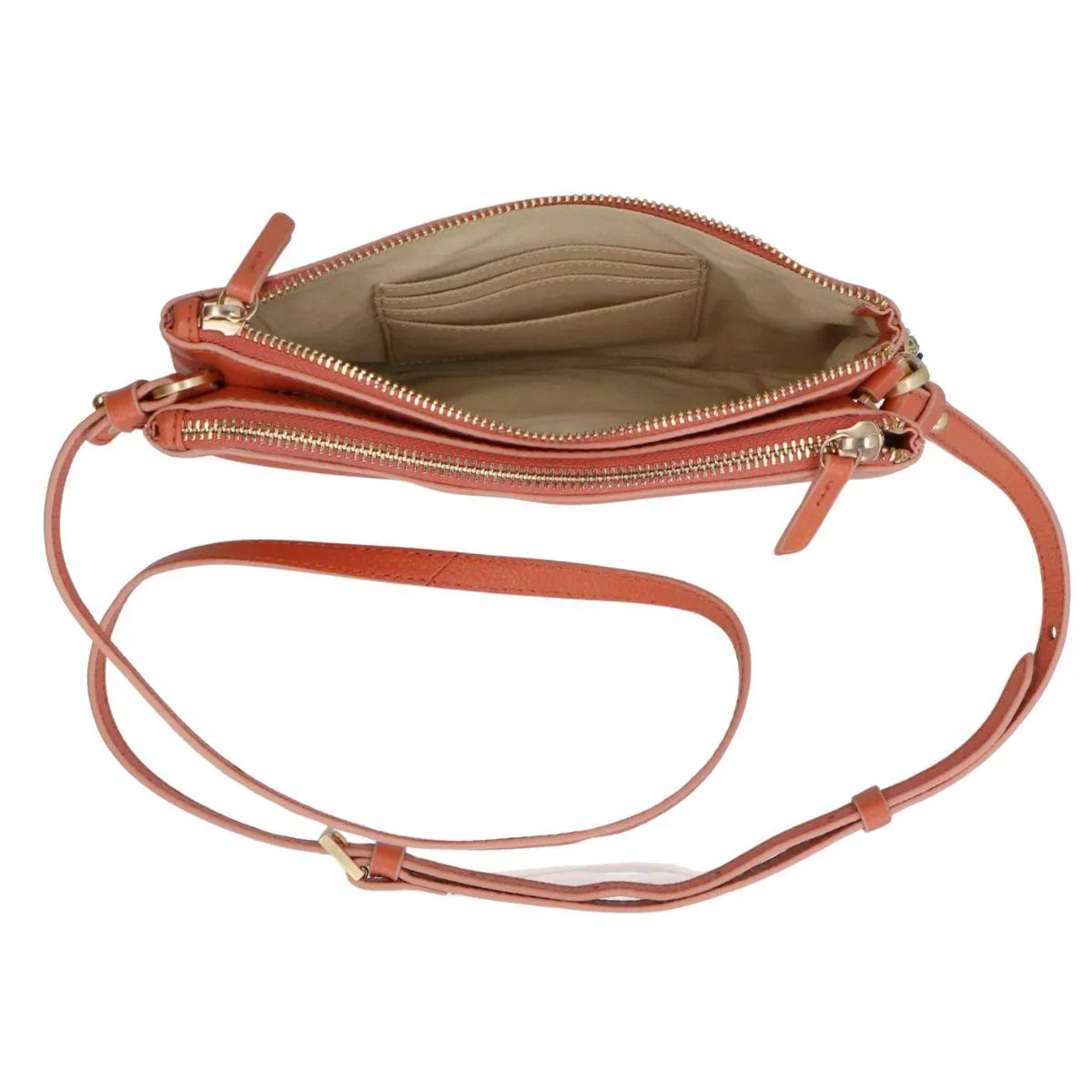 LouLou | Camille | Leren Crossbody tas