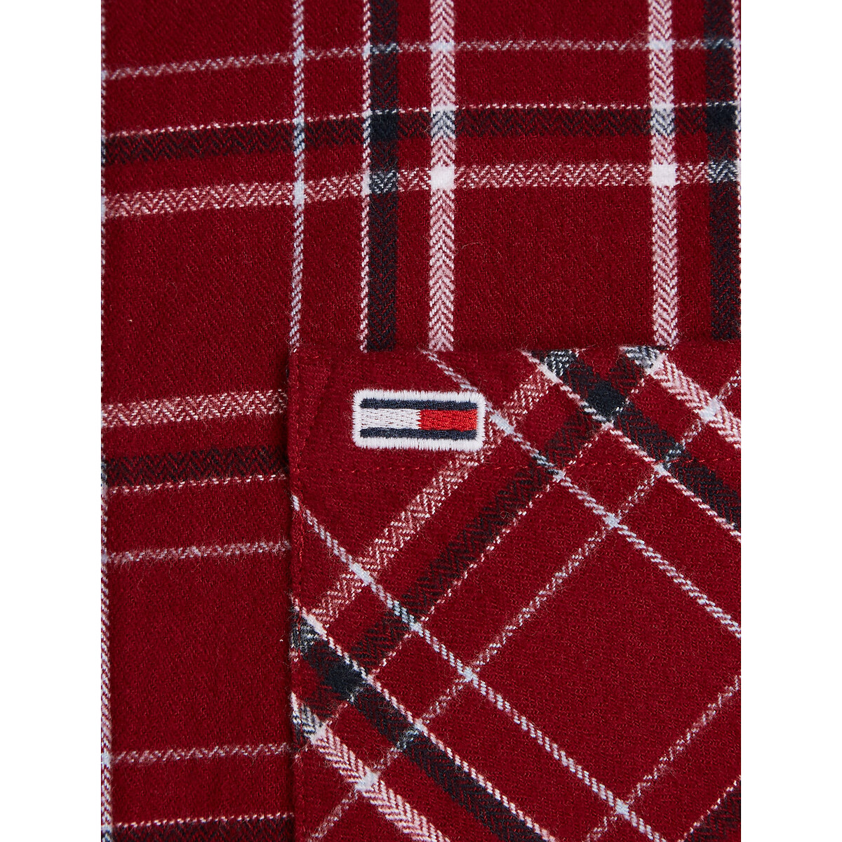 TOMMY JEANS<br>Camisa reta xadrez