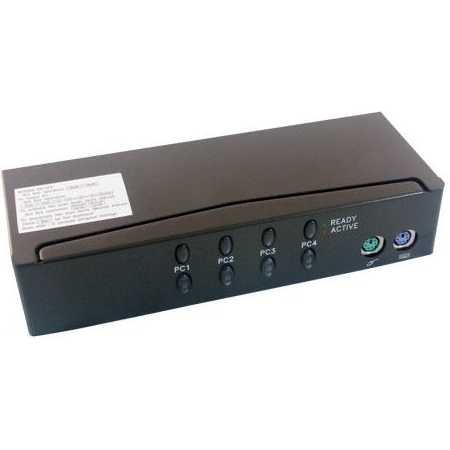 MCL CAS-463 commutateur écran, clavier et souris Noir