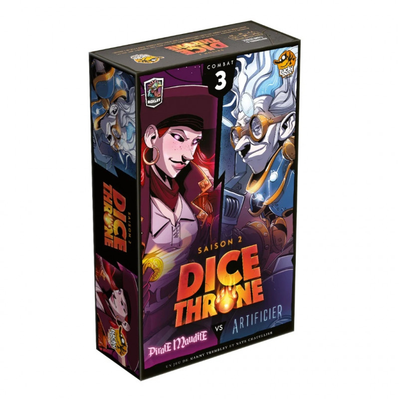 Dice Throne S2 : Artificier vs Pirate Maudite