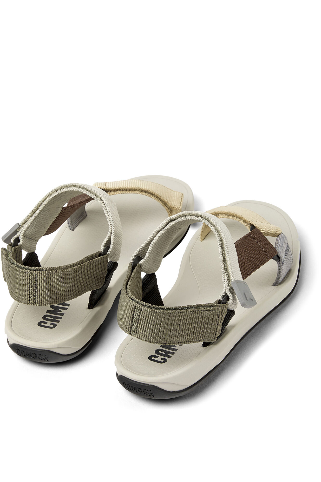 Sandália masculina preta. - multicolorida