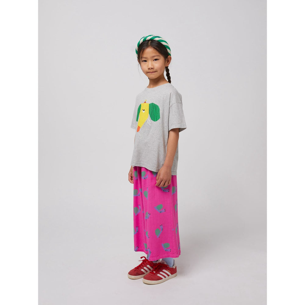 Køb Bobo Choses Heather Grey Happy Dog T-Shirt