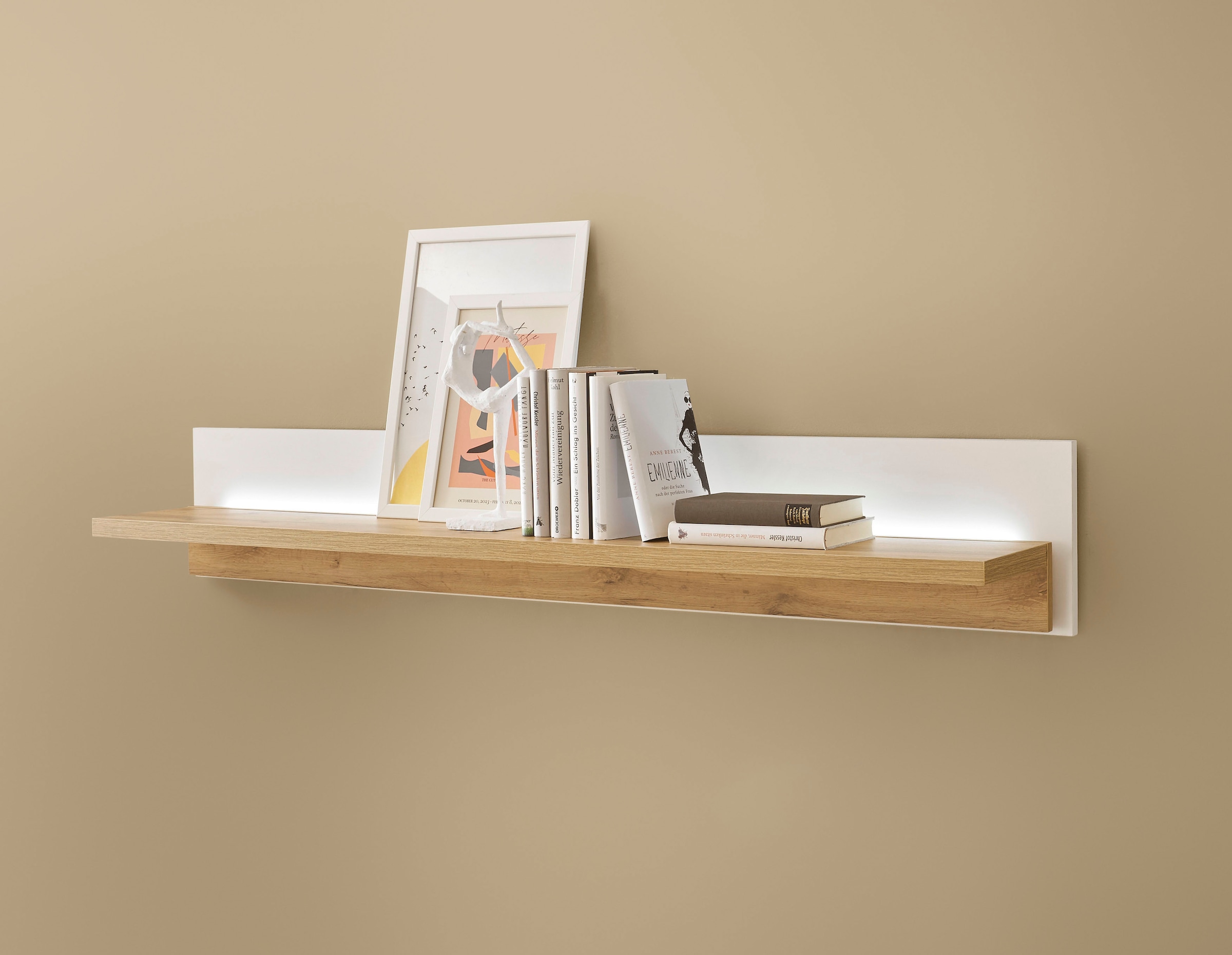 INOSIGN Wandboard »LONG ISLAND« in moderner Trendfarbe, inklusive Beleuchtung