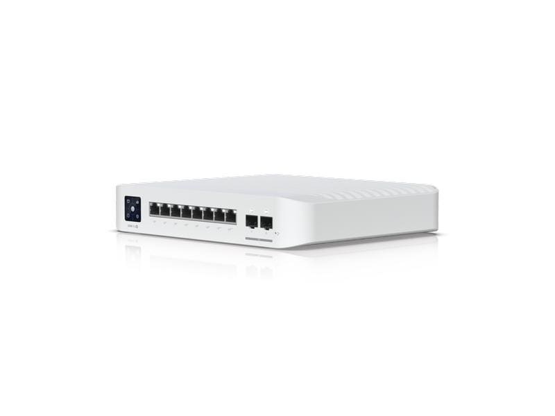 Ubiquiti PoE  Switch UniFi USW-PRO-8-POE 10 Port Professional 8 PoE-Switch